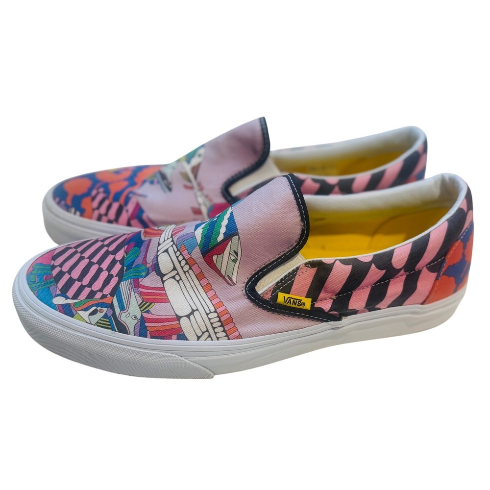 Rare Vans Classic Slip-On The Beatles Yellow Submarine Sea Of Monsters Men 11.5